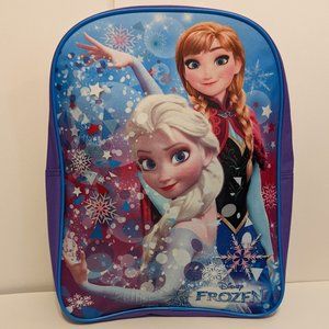 NWT--DISNEY "Frozen" Purple/Blue Kids Backpack